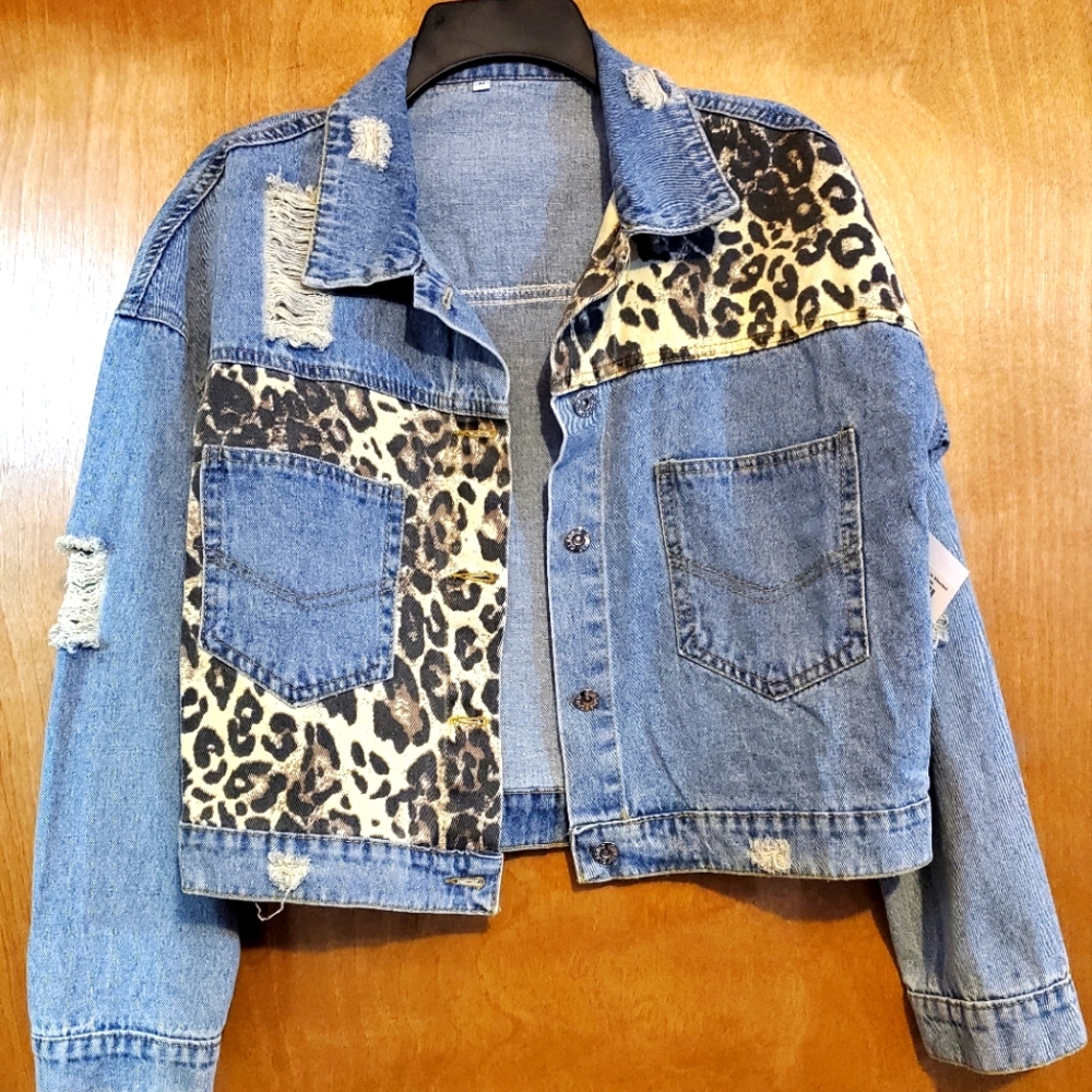 Cropped Denim Jacket